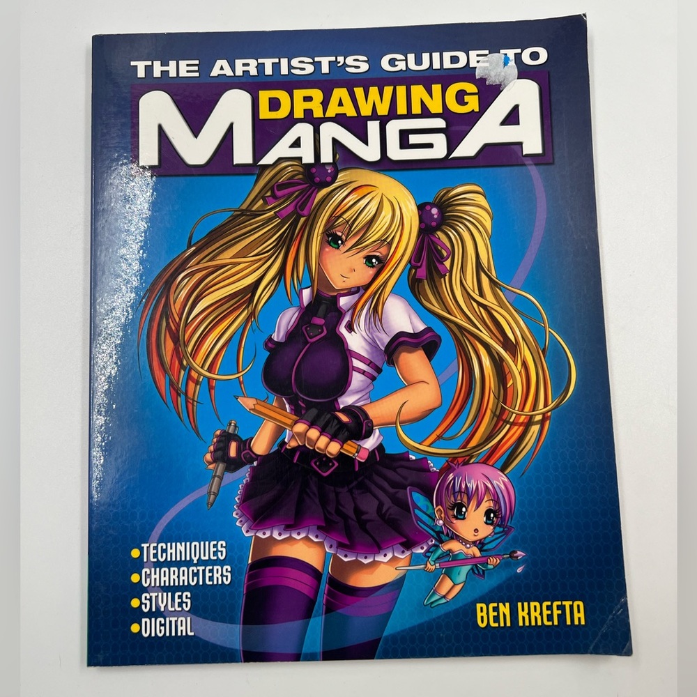 The Artists Guide To Drawing Manga Book